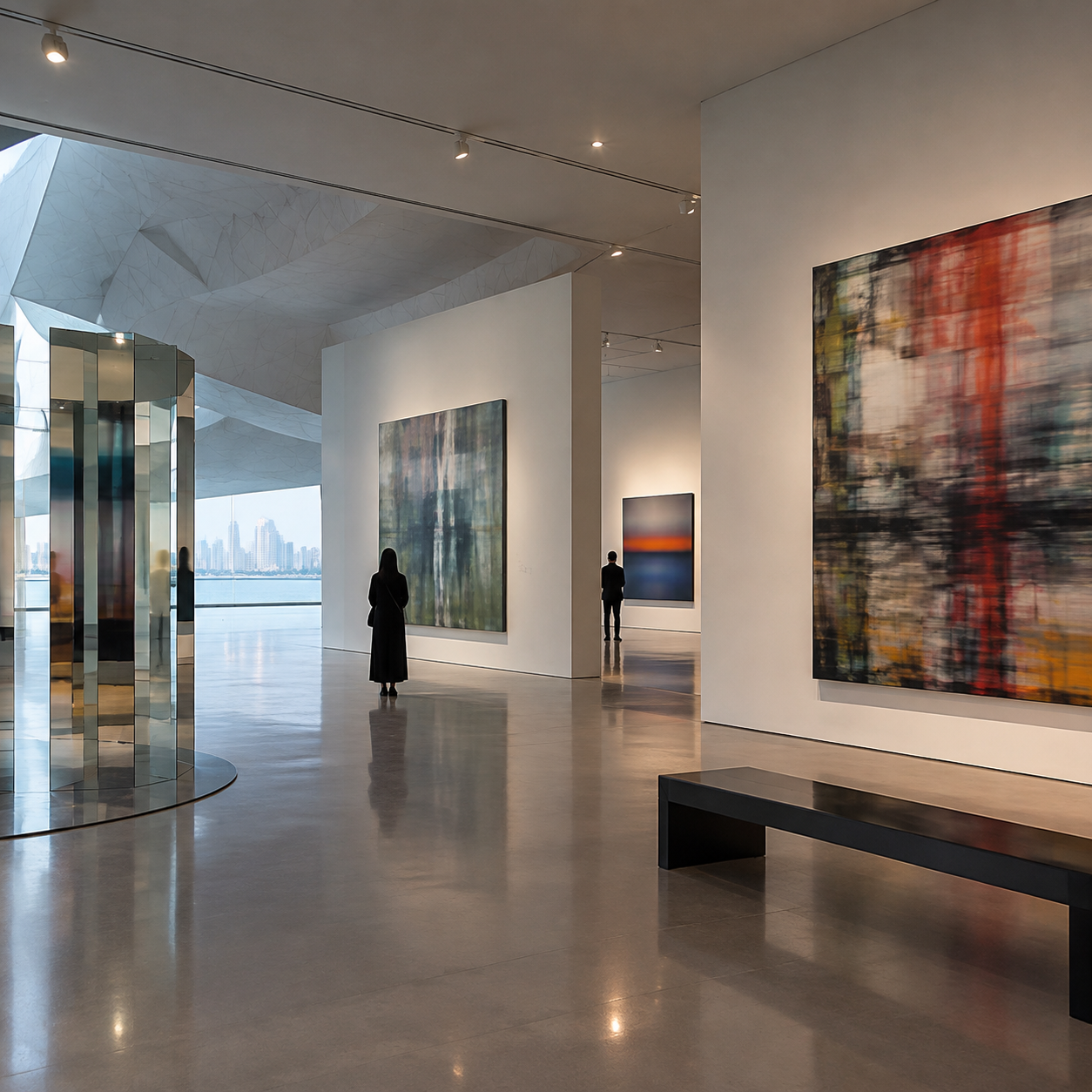 卡塔尔博物馆群宣布将在秋季开设常设Gerhard Richter展馆