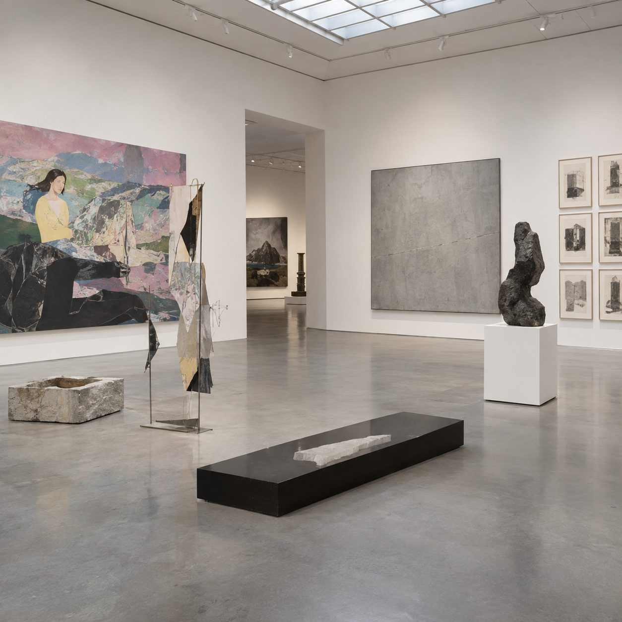 Judith Hopf 与 Alf Lechner 在 Lechner 博物馆的联合展览