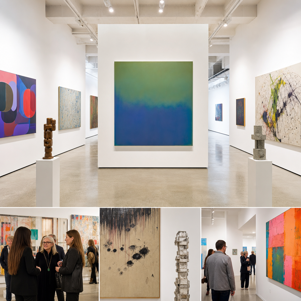 Anita Shapolsky画廊举办抽象艺术四十年大型群展