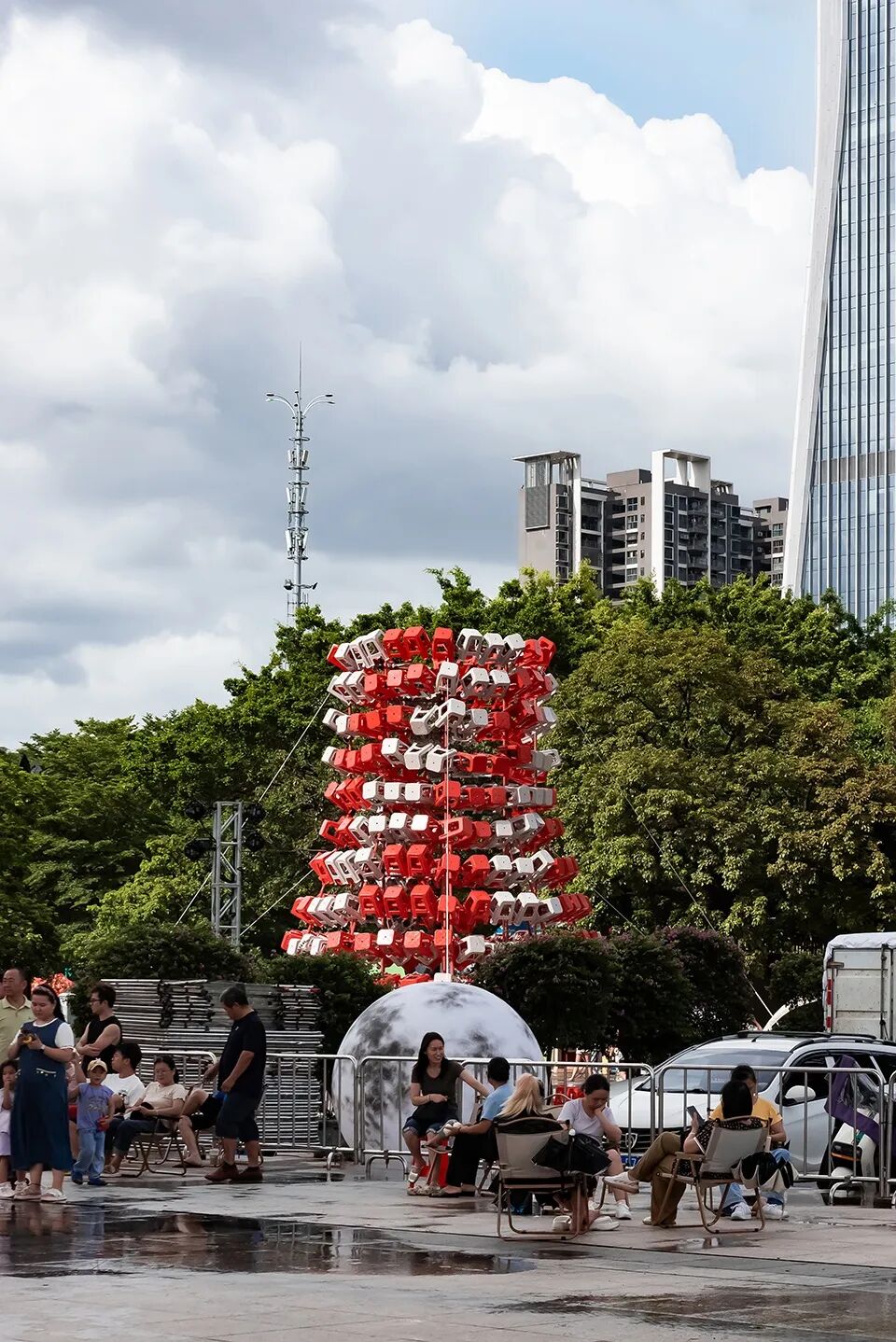 Stool Tower