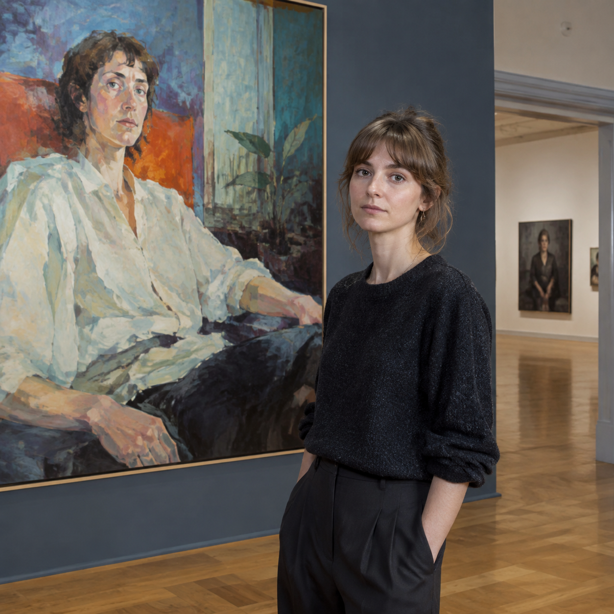 Issy Wood 入选国家肖像画廊首位当代艺术家