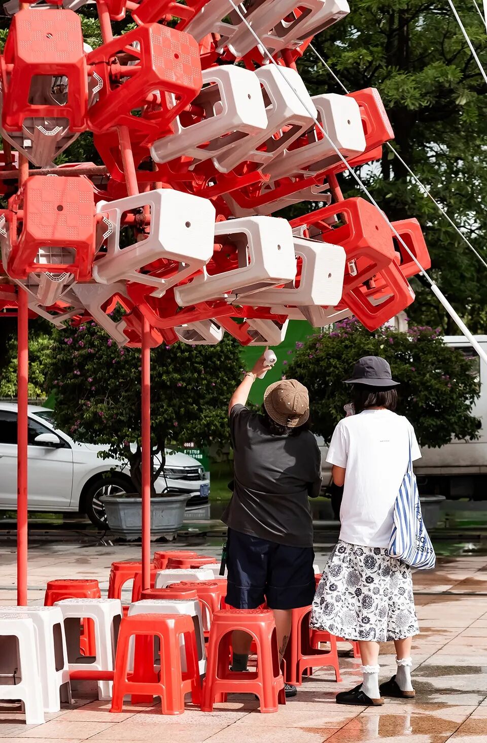 Stool Tower