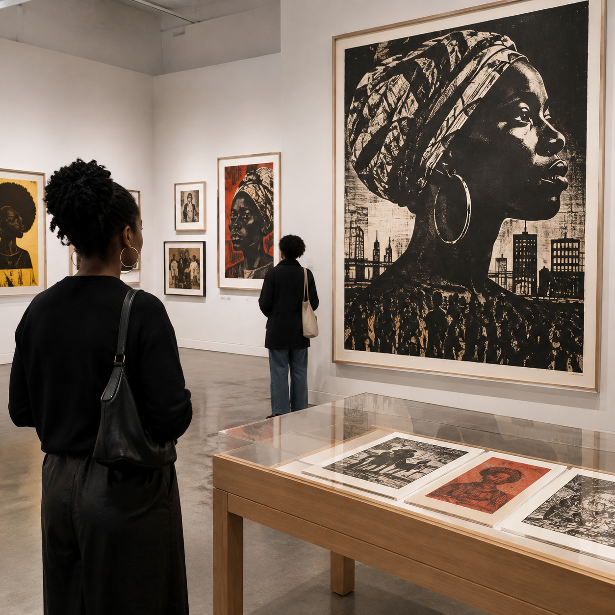 新泽西黑人女性版画艺术家塑造美国叙事：Voices in Print首展
