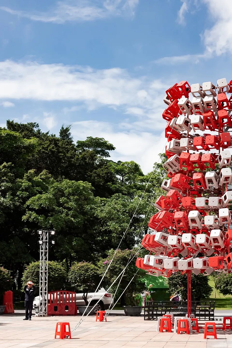 Stool Tower