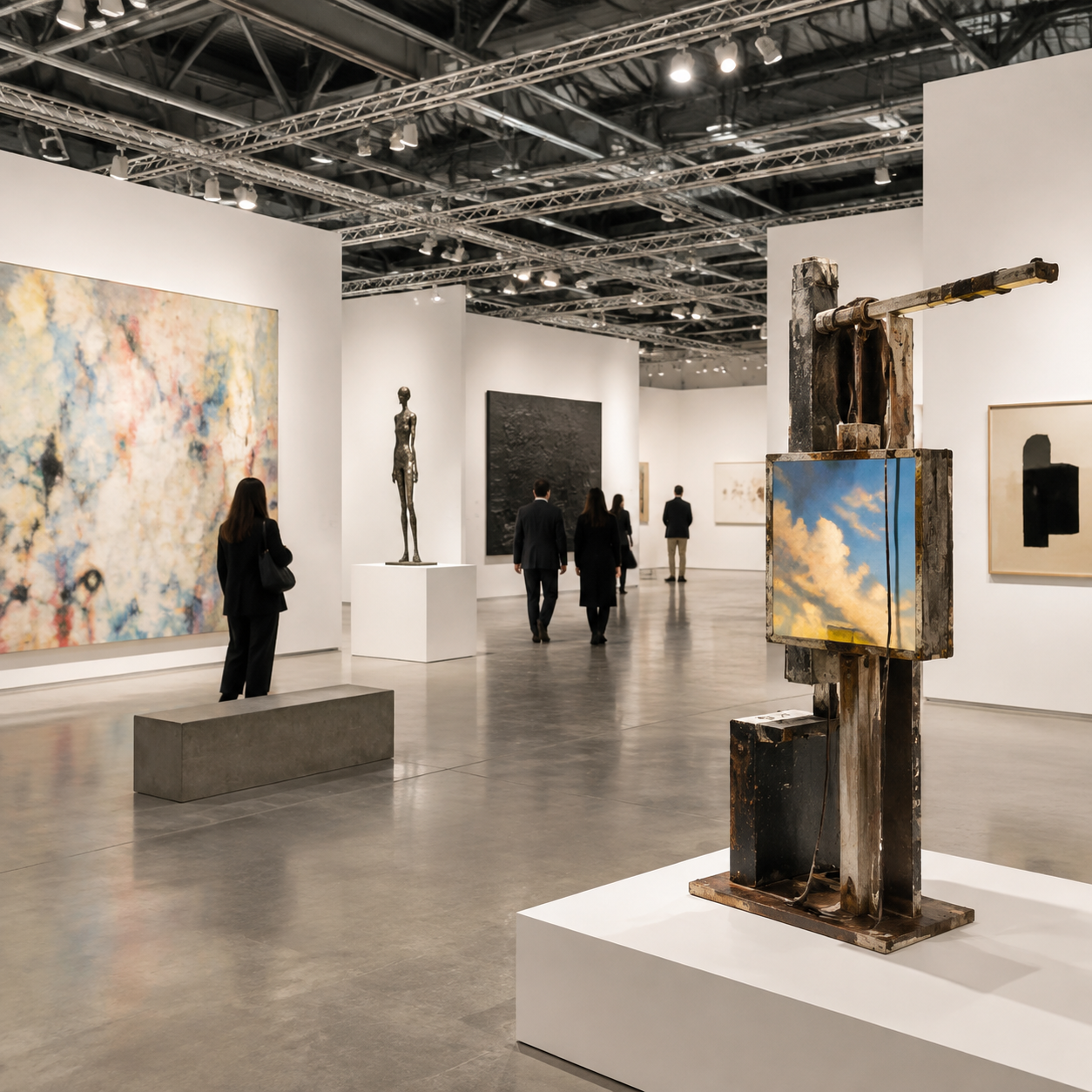 弗里兹纽约艺术展：为不再存在的市场而建