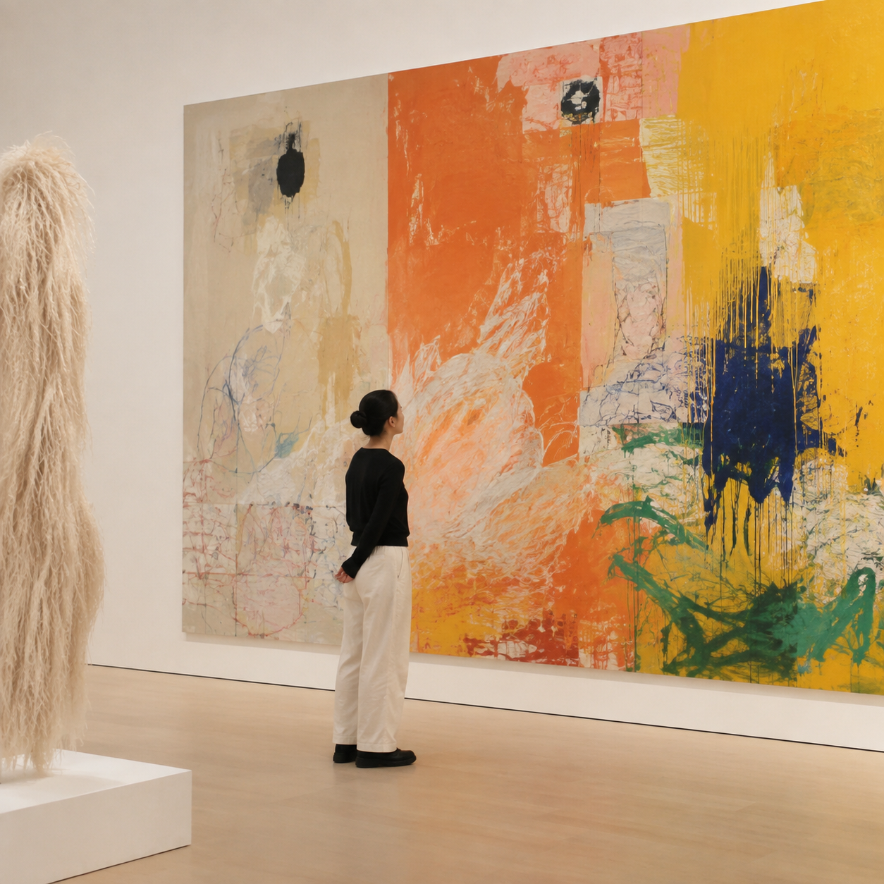 Beyond the canvas Live with the work of MoMA artists.