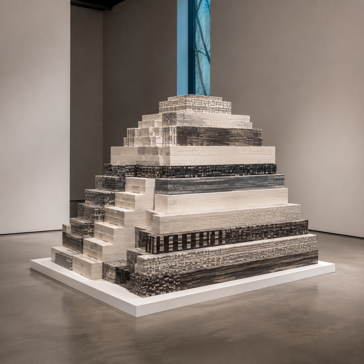 Tauba Auerbach Ziggurat from [2,3]