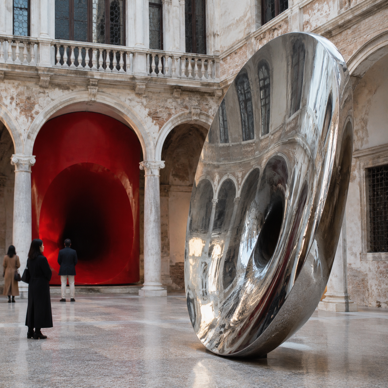 Anish Kapoor at Palazzo Manfrin extended until 31 October