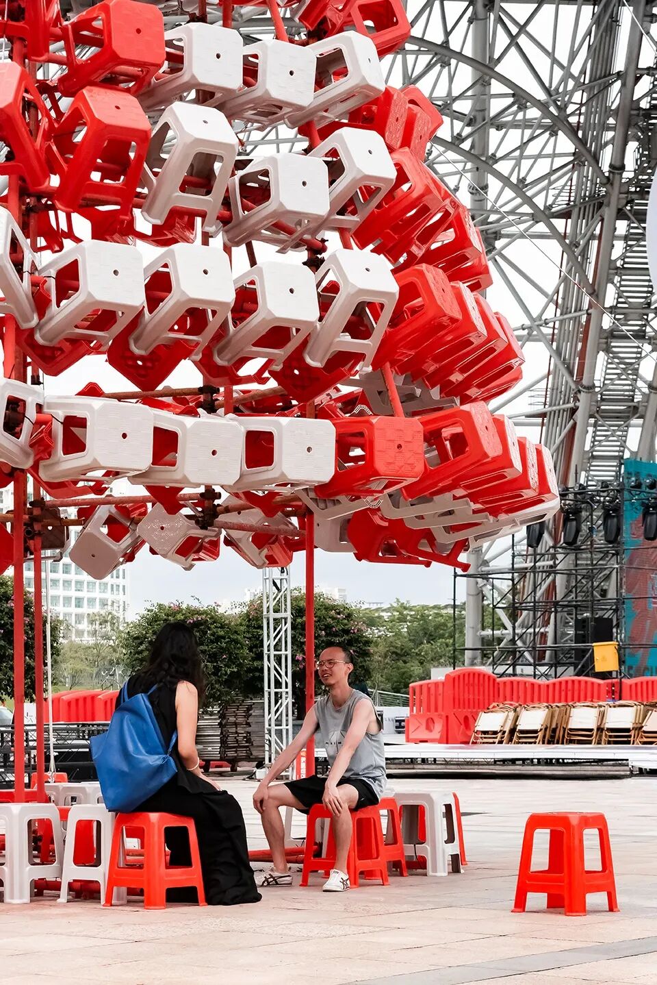 Stool Tower