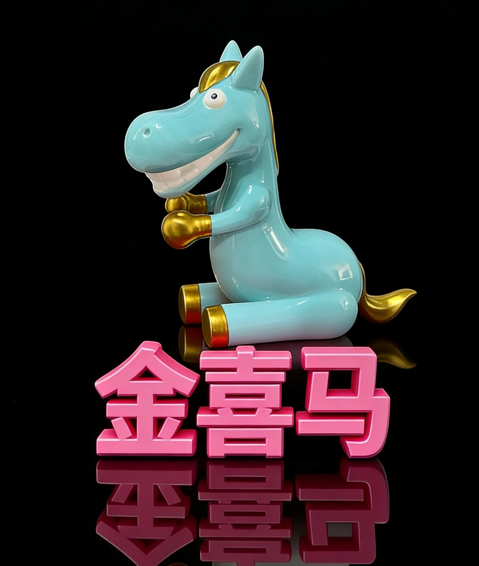 惊喜马之蓝马