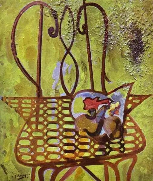 The Chair, 1948 - 喬治·布拉克